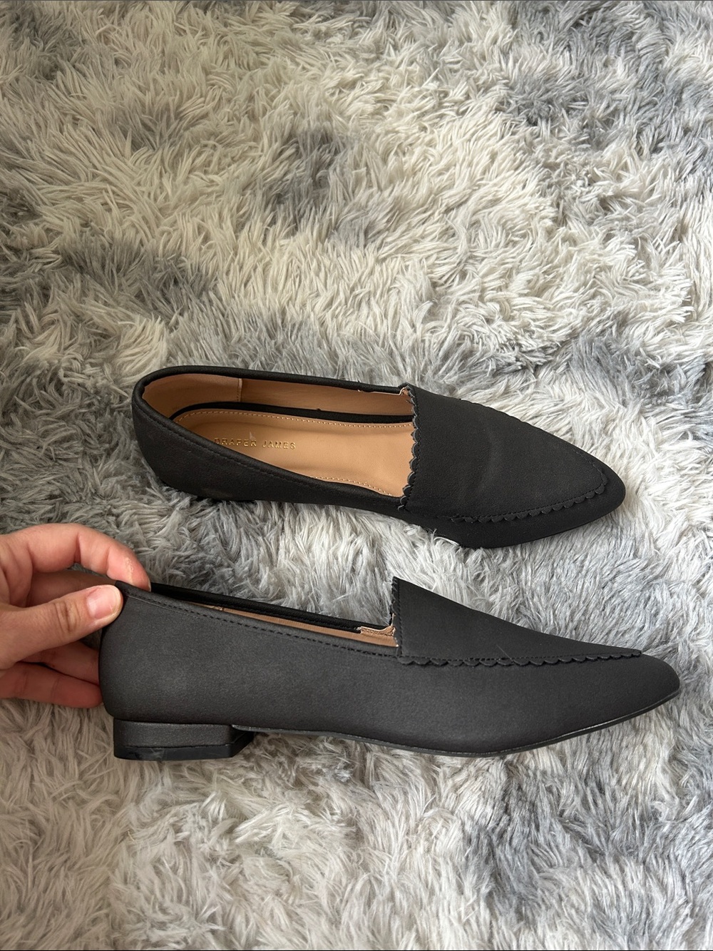 🆕 Draper James Pointed Toe Black Women’s Loafers